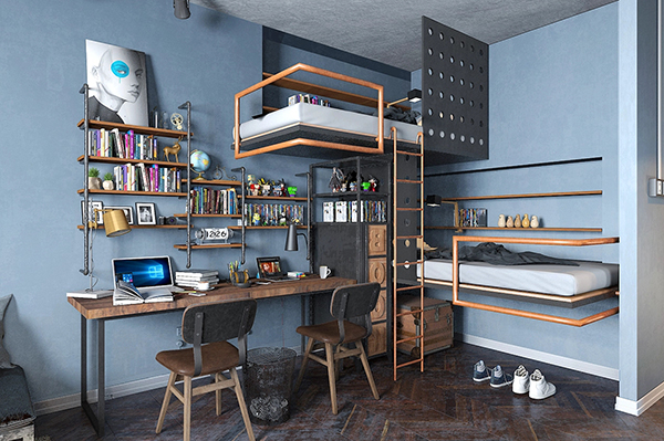 工業風適合廠房宿舍裝修嗎？來看裝修公