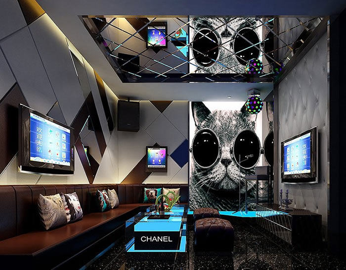 成都量販式KTV裝修設(shè)計效果圖