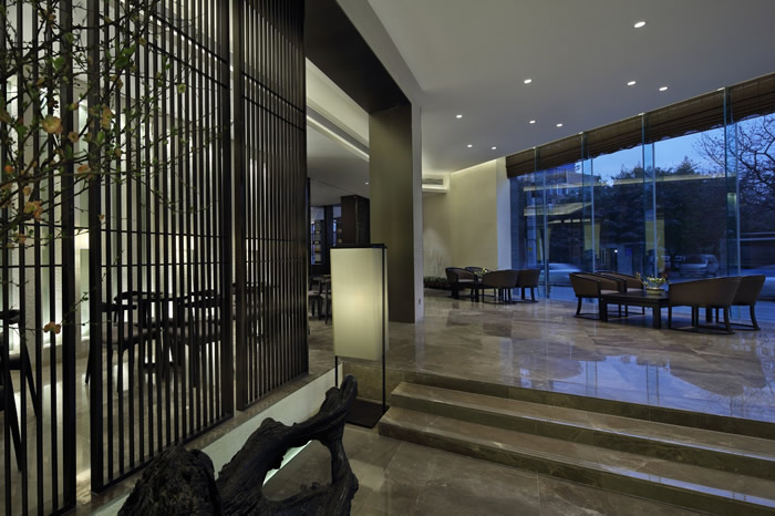 新中式酒店休閑區