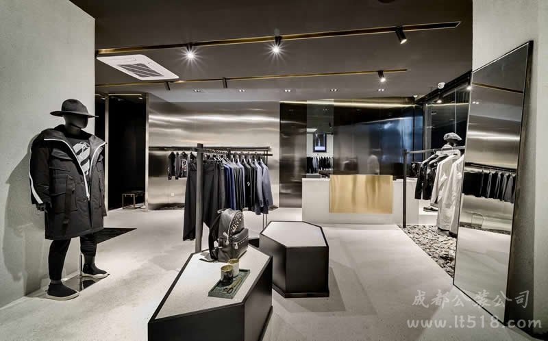 男裝店鋪收銀臺設計