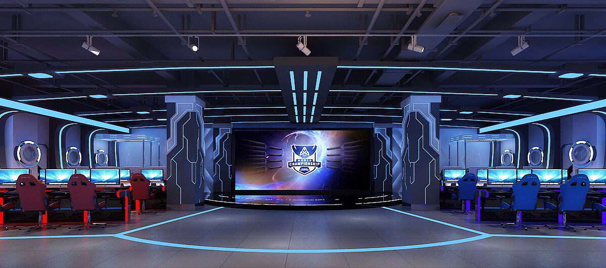 如何提升網(wǎng)咖裝修檔次？網(wǎng)咖設計效果圖欣賞