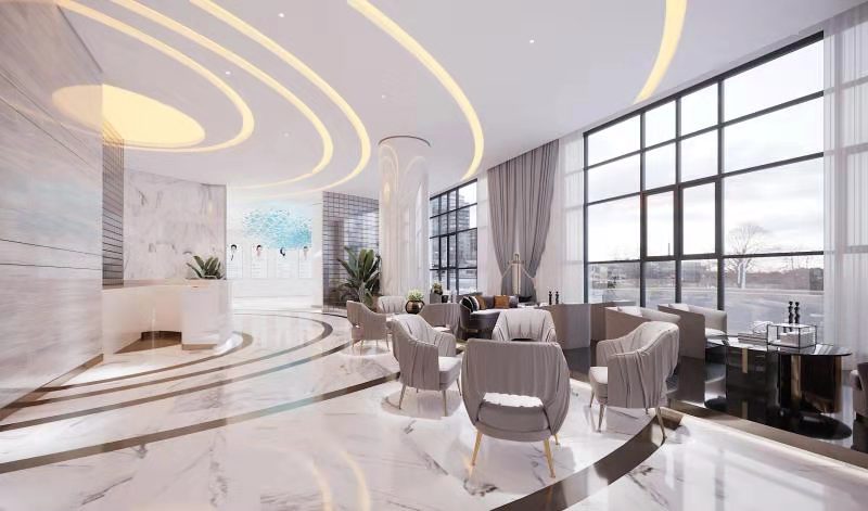 簡約高端整形醫院裝修效果圖