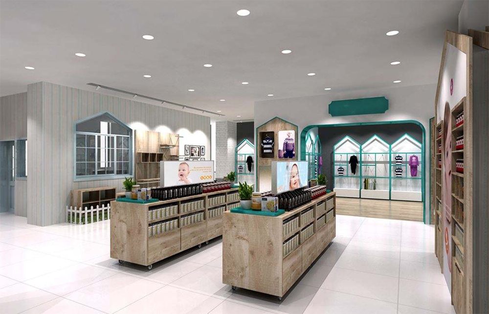 母嬰專(zhuān)賣(mài)店裝修效果圖