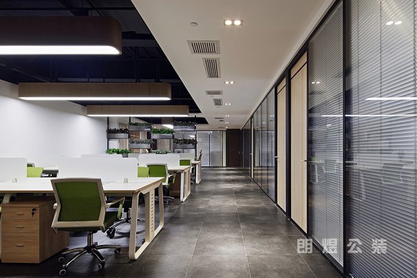 辦公區吊頂裝修效果圖