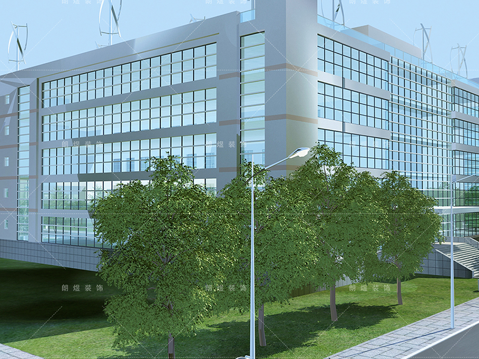 工業(yè)園區(qū)標(biāo)準(zhǔn)廠房裝修效果圖