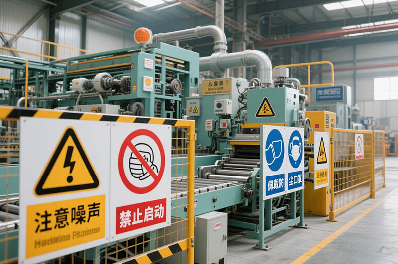 廠(chǎng)房生產(chǎn)線(xiàn)安全標(biāo)識(shí)