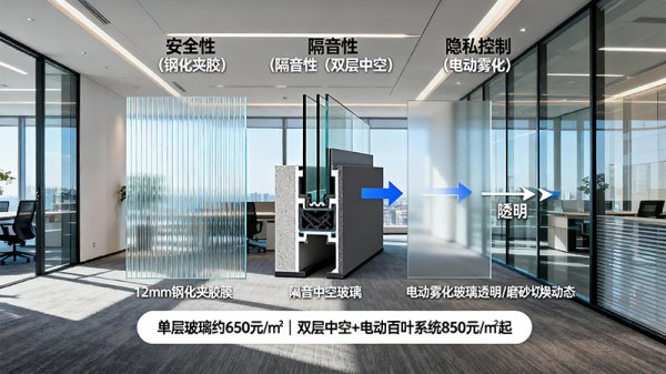 辦公室隔斷墻的設(shè)計(jì)——打造從功能分區(qū)到空間裝修美學(xué)